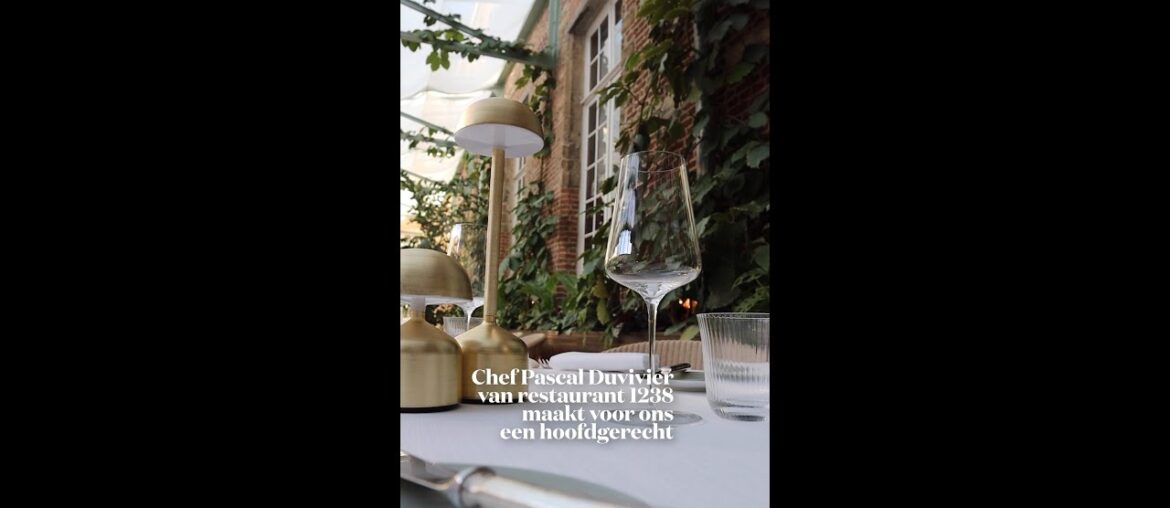 Ontdek het recept torentje van hertenkalf van fine dining chef Pascal Duvivier