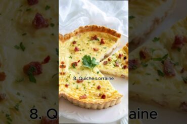 Top 10 most famous dishes in France#top10 #shorts #travel #ytshorts