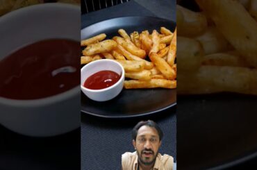 Crispy potato French Fries #shorts #asmr #recipe #satisfying #cooking
