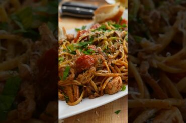 Cj and Blackstone Betty team up to show you how to make a quick Chicken Scampi on the Blackstone.