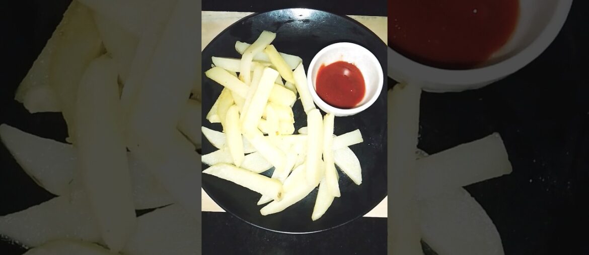 French Fries Recipe #streetfood #shorts
