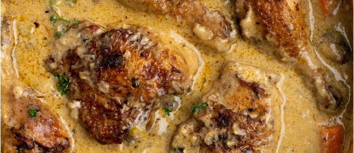 Rich and Savory French Chicken Stew – The Best Chicken Fricassee Recipe Rich and Savory French Chicken Stew - The Best Chicken Fricassee Recipe