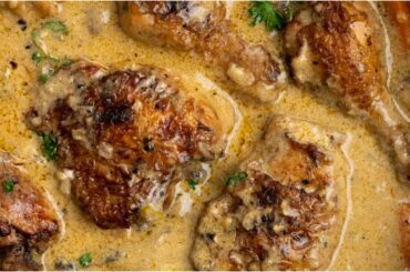 Rich and Savory French Chicken Stew - The Best Chicken Fricassee Recipe