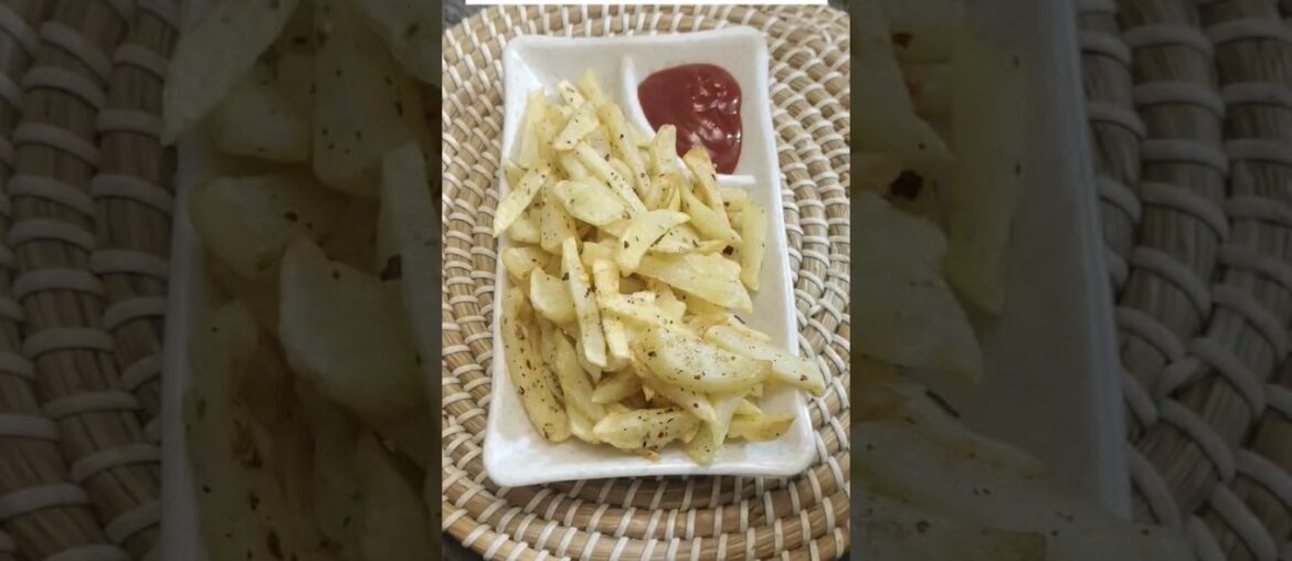 Mcdonalds style French fries in just 2 minutes# french fries# potato starter#veg starter#viiral#reel