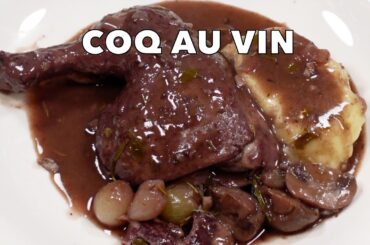 Coq Au Vin shortcut Recipe | Amazing French Chicken Stew