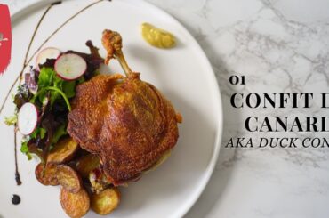 Duck Series: Confit De Canard or Duck Confit | The Classic French Bistro Dish!