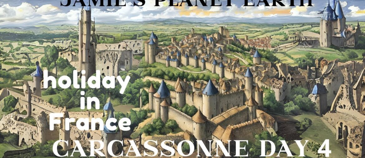 Day 4 of 4 Visit Carcassonne. A holiday in France is beautiful. Book online - Jamie's Planet Earth