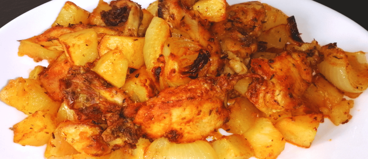 Marinated Chicken and Potatoes