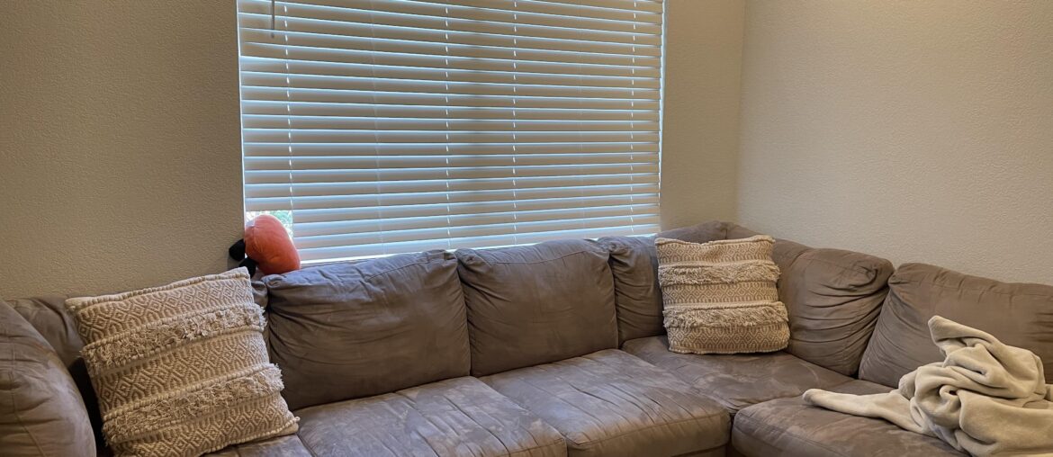 What colors go with a brown couch??