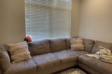 What colors go with a brown couch??
