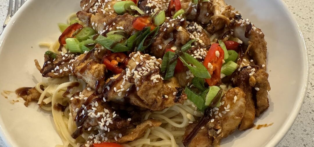 Sticky Sesame Chicken