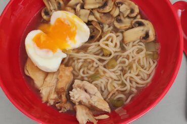 Ramen poulet maison