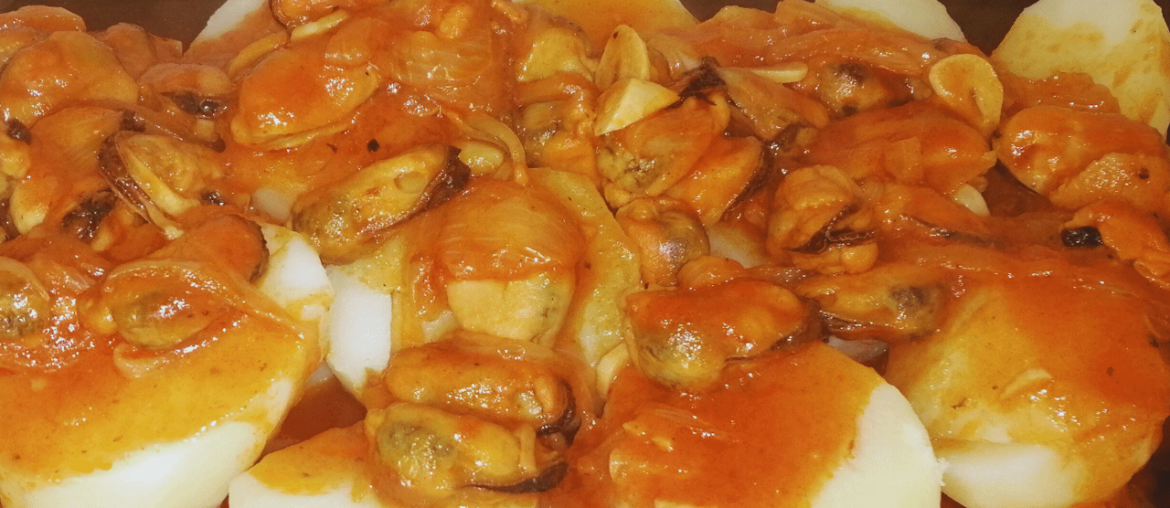 Mussels with Boiled Potatoes