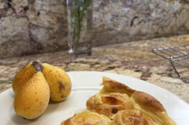 A French Twist with a Mediterranean Flair: Loquat Clafoutis
