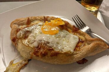 peinirli (cannot remember what kind I order) in Thessaloniki, Greece