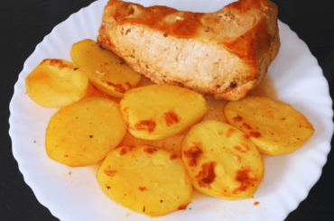 Roast Potatoes and Pork | One Hour Roast Lunch