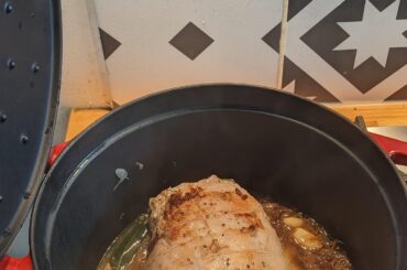 Rôti de porc à la cocotte