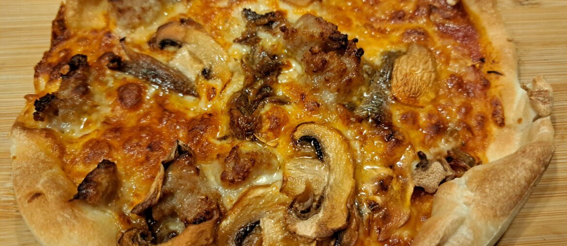 Air-Fryer 'Emergency Pizza'