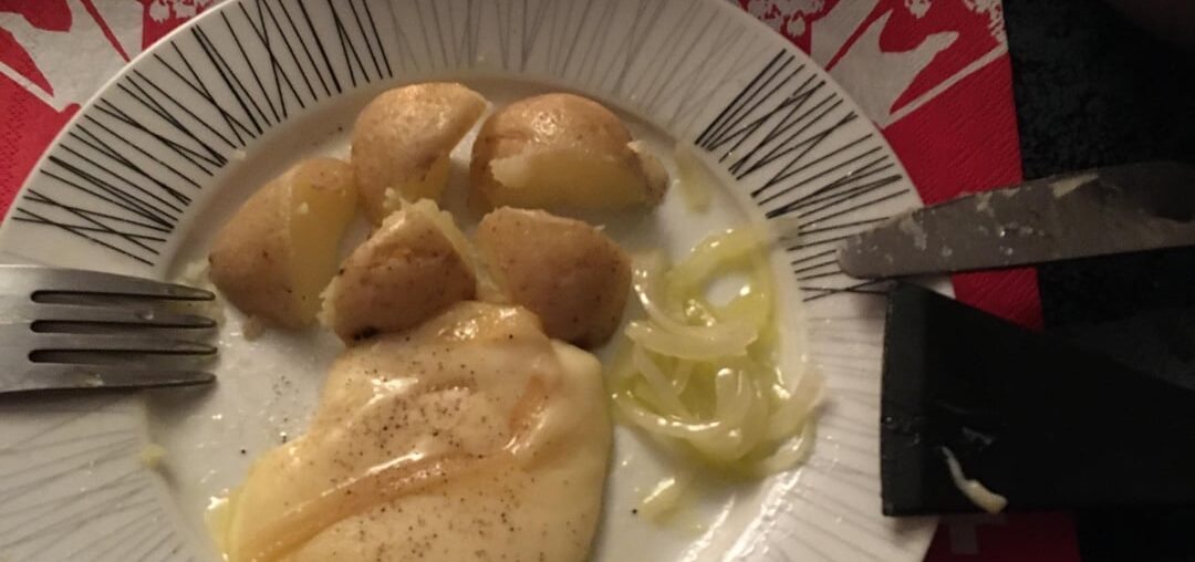 Lonely raclette with myself 😋