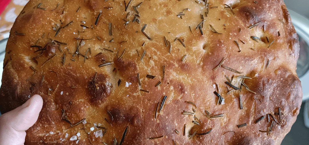 Ma première focaccia