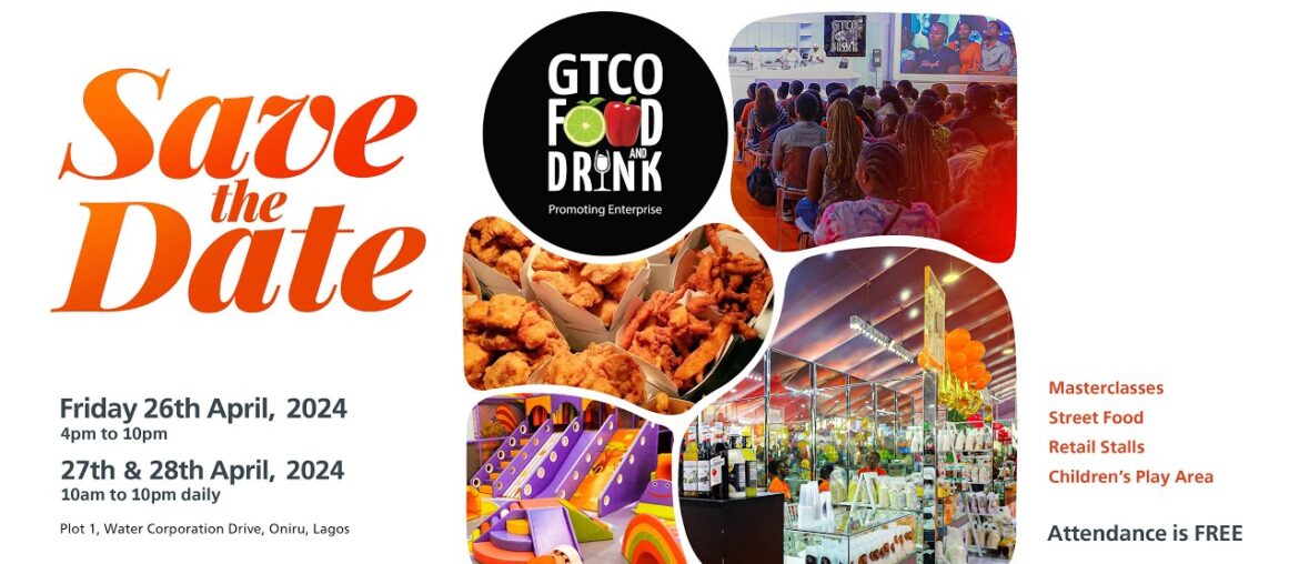 WATCH LIVE Day 3 of the GTCO Food and Drink Festival 2024 in Lagos, Nigeria!