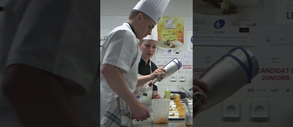 The Ultimate Battle  Colleen vs  Stress in the French Junior Dessert Championship #shorts
