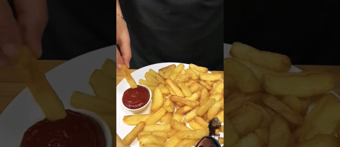 french Fries with tomato ketchup cooking#Shorts#asmrcooking#BRKitchen