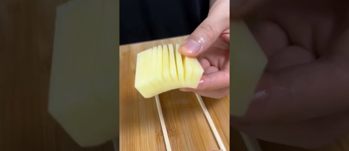 Rhythmic According to Potatoes Fry #satisfying #viral #recipe