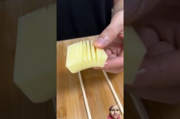 Rhythmic According to Potatoes Fry #satisfying #viral #recipe