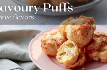 How to use choux pastry to make light and fluffy savory puffs
