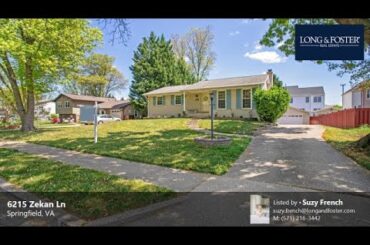 Sale: 4 Beds - 2 Baths - 2724 sq ft - Springfield - VA [$730,000] MLS #: VAFX2168808