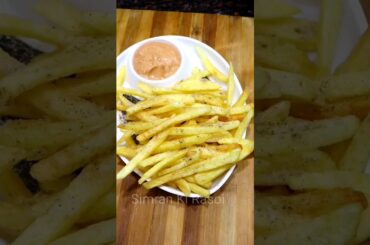 Perfect French Fries #shorts #youtubeshort #shortfeed #ytshorts #food