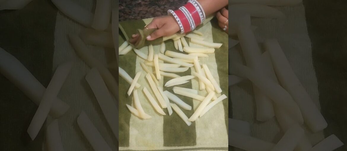 French Fries recipe #shorts #viral #food #frenchfries #cooking #youtubeshorts #recipe
