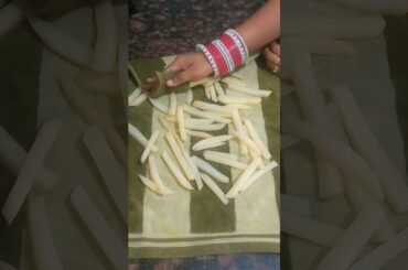 French Fries recipe #shorts #viral #food #frenchfries #cooking #youtubeshorts #recipe