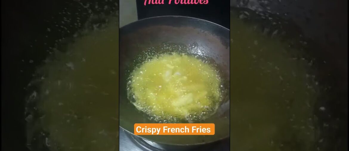 French Fries #French Fries Recipe #Crispy French Fries Recipe #Easy way to make french fries #shorts