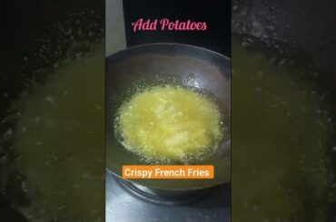 French Fries #French Fries Recipe #Crispy French Fries Recipe #Easy way to make french fries #shorts