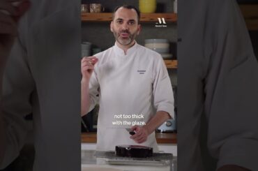 The Perfect Mirror Glaze With Dominique Ansel #chef #dessert #baking #cake #masterclass