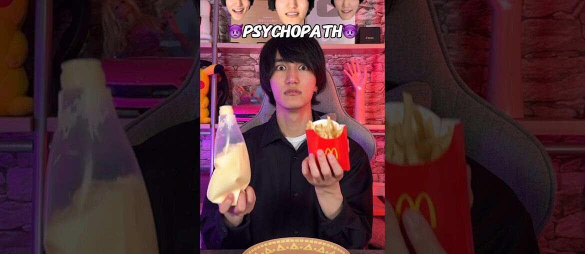 Normal VS Psychopath VS Pro How to eat French fry