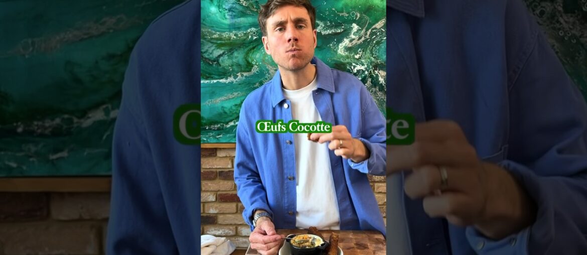 Oeufs cocotte with spring vegetables #classicfrench #recipe #food #classiccuisine #cooking #french