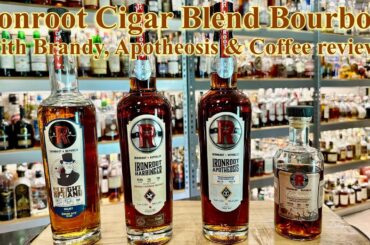 Ironroot Brandy, Cigar Blend, & Andromeda (Coffee Infused) Bourbons!