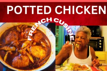 Potted Chicken | French Cuisine | poule au pot