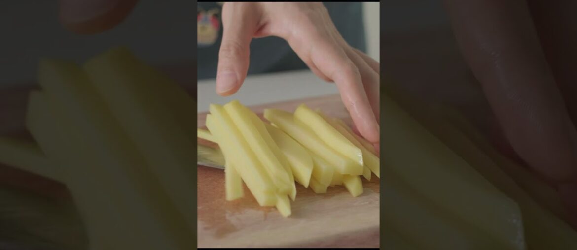 How to make crispy French fries like McDonald's #shorts #asmr