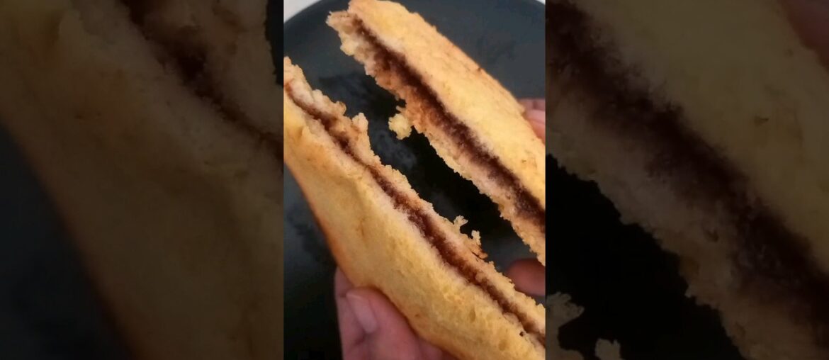 Nutella French Toast in Air Fryer #shortsviral