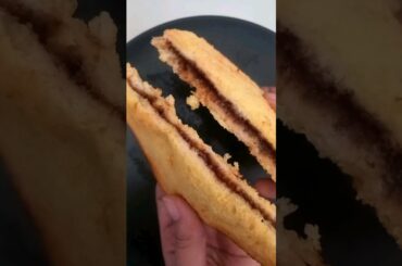 Nutella French Toast in Air Fryer #shortsviral