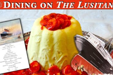 Dining on the Luxury Liner Lusitania