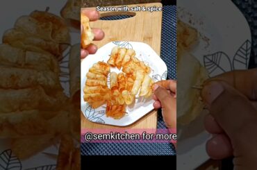 Crispy Potato Rolls | potato chips roll recipe | #shorts #short #trending #viral