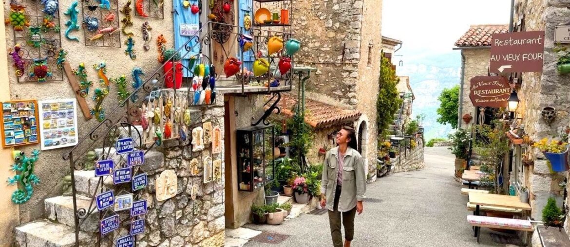 Gourdon, one of the 'most beautiful villages of France', hidden little fairy village
