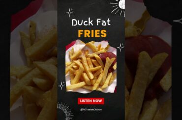 Crispy Perfection: Elevating Your Potato Game with Duck Fat Fries