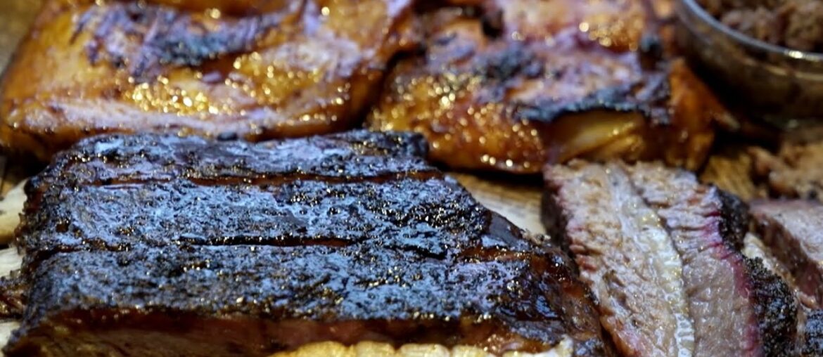 [Inside the Kitchen] Gorgeous barbecue smoked at low temperature for 9 hours!!