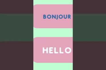 Learn French for beginners@Vocubulaa